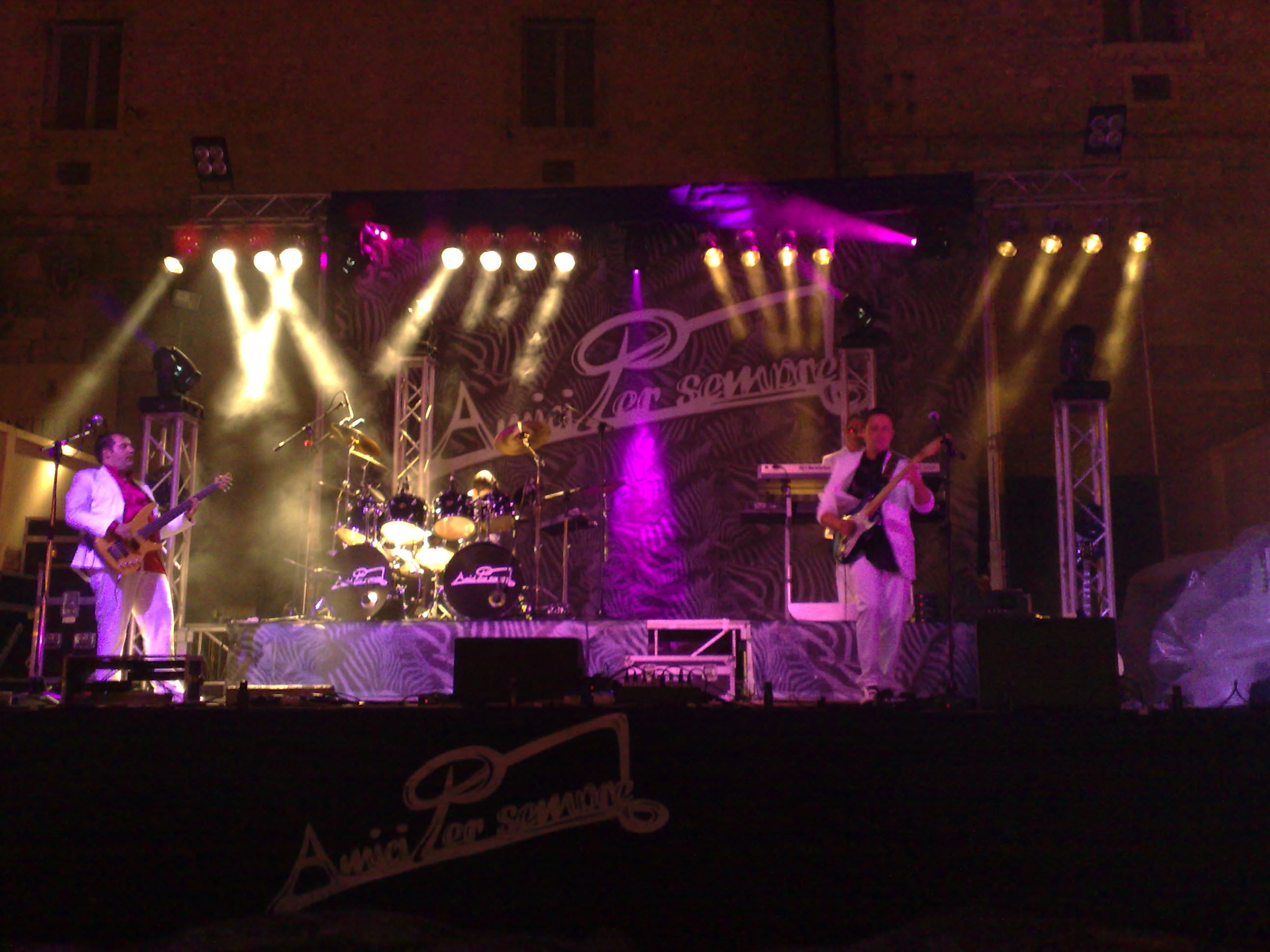 Concerto Norcia – Amici Per Sempre sul palco